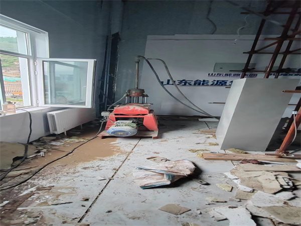 芮城地基基础下沉墙体裂缝加固注浆顶升施工